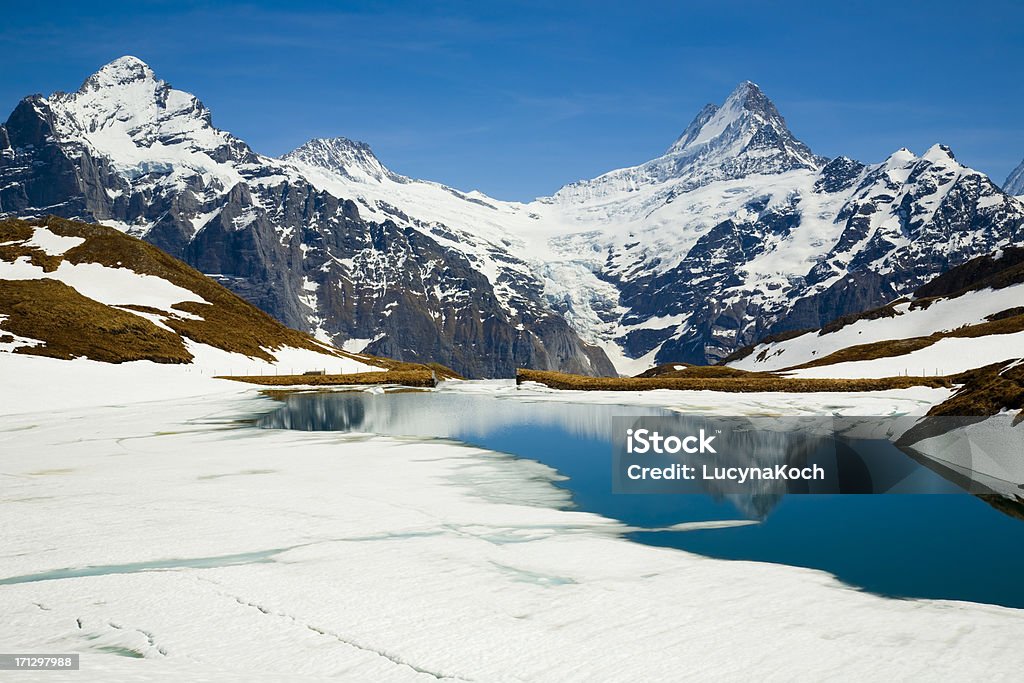 Frühen Frühling in den Bergen - Lizenzfrei Alpen Stock-Foto