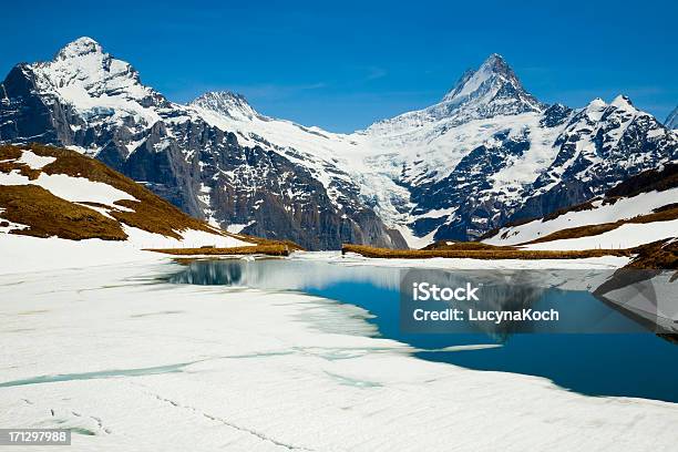 Frühen Frühling In Den Bergen Stockfoto und mehr Bilder von Alpen - Alpen, Berg, Berggipfel