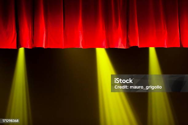 Stage Lights Stock Photo - Download Image Now - Art, Arts Culture and Entertainment, Backgrounds