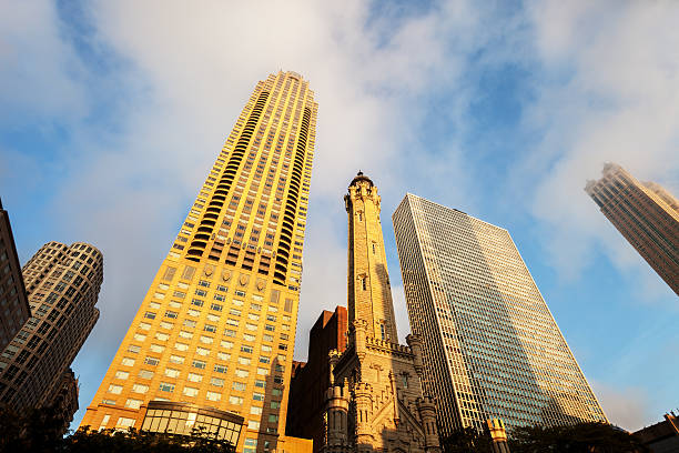 istock Chicago Water Tower at Sunrise 171298437