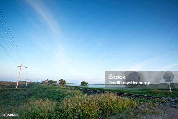 Dirt Road Stock Photo - Download Image Now - Railroad Crossing, Road, Agriculture