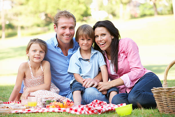 istock Family Enjoying Picnic Together 171298763