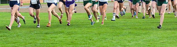 istock Group of runners starting a Cross country race 171299761