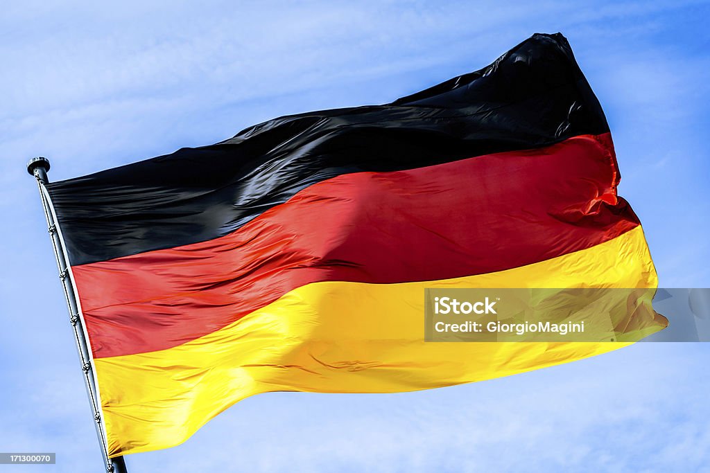 Машучи Немецкий флаг - Стоковые фото Без людей роялти-фри