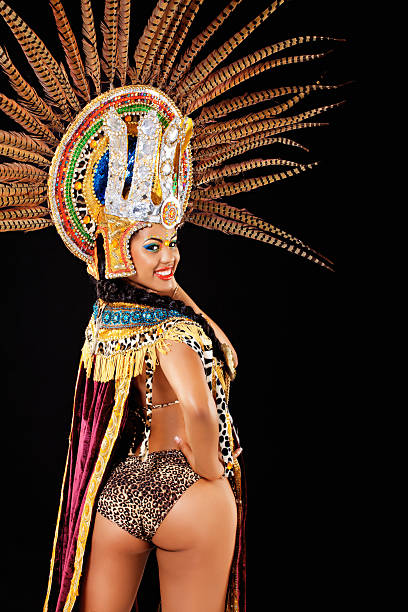 karneval-tänzer - samba dancing dancer salsa dancing carnival stock-fotos und bilder