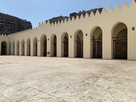 Mosque of al-Zahir Baybars in Cairo Egypt after re opening