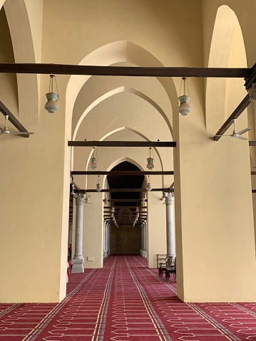 Mosque of al-Zahir Baybars in Cairo Egypt after re opening