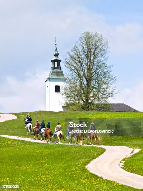 Reiten Stockfoto und mehr Bilder von Balkan - Balkan, Baum, Einspurige Straße