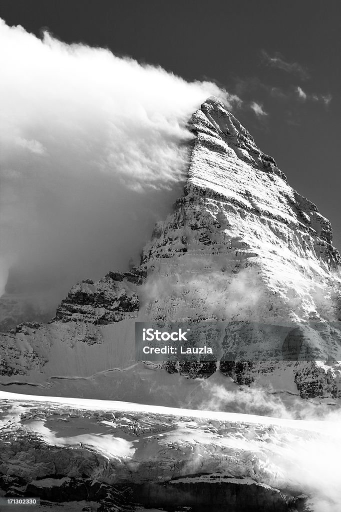 Auffällige Assiniboine - Lizenzfrei Berg Mount Assiniboine Stock-Foto