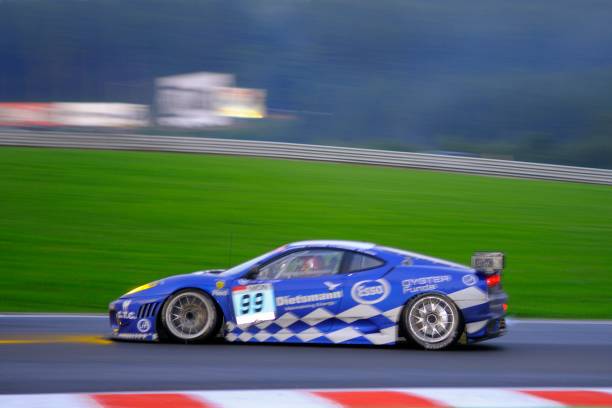 フェラーリ f430 gt2 - jmb racing 写真 ストックフォトと画像