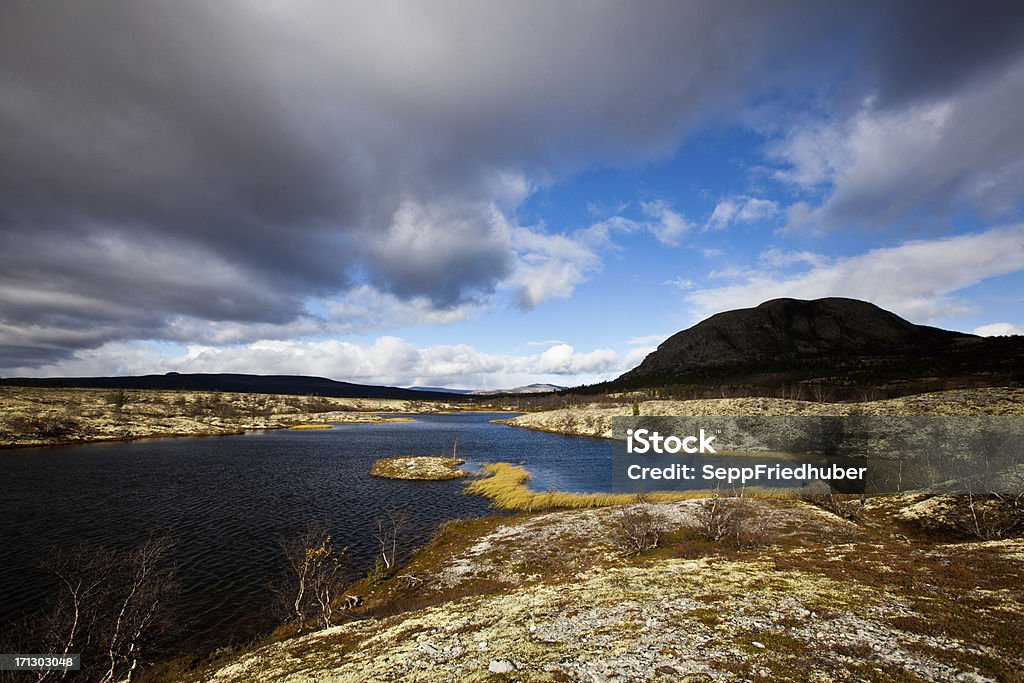 Lac de montagne en Norvège - Photo de Automne libre de droits