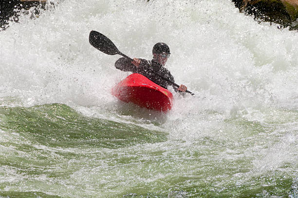 istock Kayak in House Rock Rapid 171303438