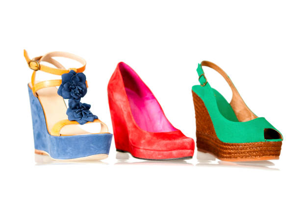 istock High heels in fashionable wedge style 171303479