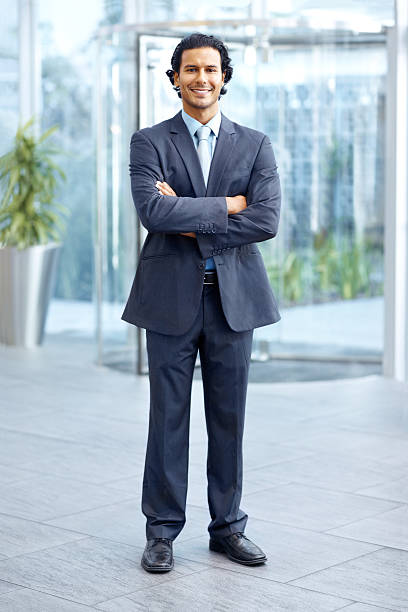 istock He has the hunger for corporate success! 171303587