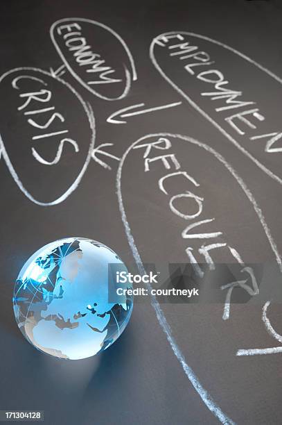 Debt Crisis Recovery Flowchart Stock Photo - Download Image Now - Recovery, Analyzing, Debt