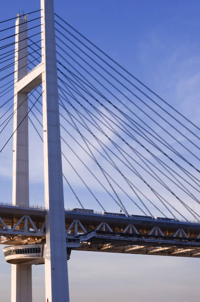 istock Yokohama bay bridge and 