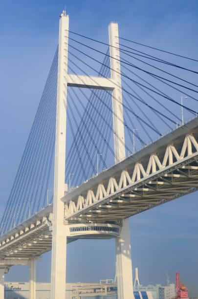 istock Yokohama bay bridge and Sky Lounge 1713046852