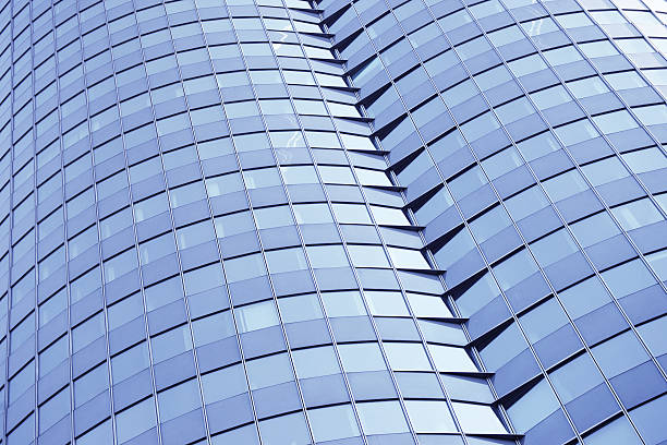 istock Steel and glass tower facade closeup 171304724