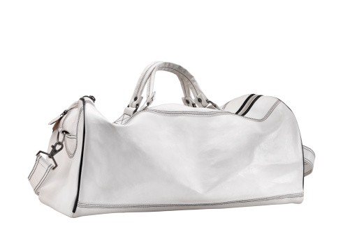 Sport Bag (Isolated With Clipping Path Over White Background)
