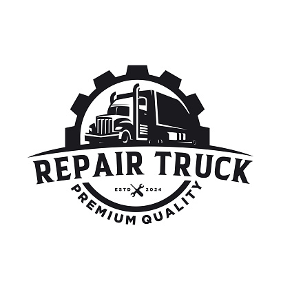 Auto Care Truck Repair Design Template