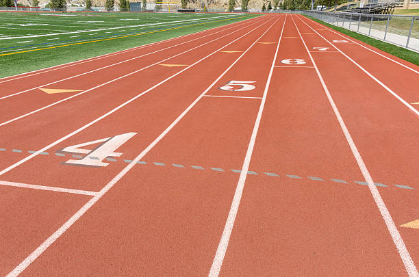 istock Track and Field at School Athletic Area 171305767