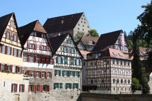 Schwaebisch Hall is a beautiful medieval town in Germany, Baden-Wurttemberg.