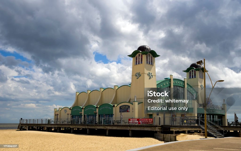 Great Yarmouth Wellington cais Teatro - Royalty-free Cais - Estrutura Feita pelo Homem Foto de stock