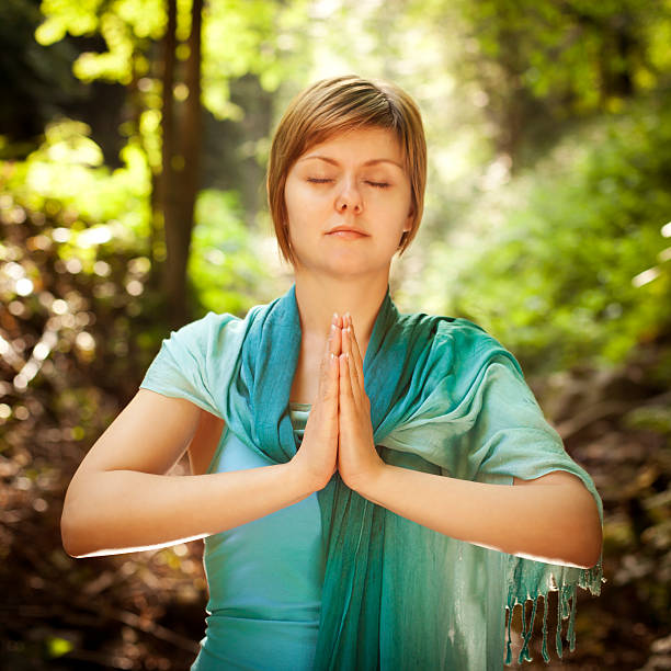 istock Young woman in the nature 171307185