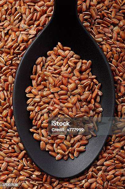 Foto de Curto Vermelho Arroz Integral e mais fotos de stock de Abundância - Abundância, Arroz - Alimento básico, Arroz - Cereal