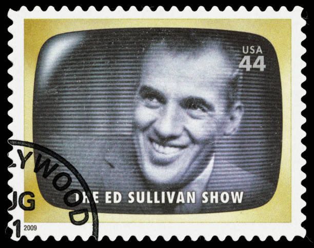 usa il ed sullivan mostra francobollo postale - serie televisiva foto e immagini stock