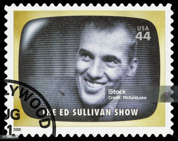Usa Il Ed Sullivan Mostra Francobollo Postale - Fotografie stock e altre immagini di Serie televisiva - Serie televisiva, Ed Sullivan, 1960-1969