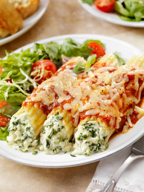 istock Stuffed Manicotti with Ricotta and Spinich 171308798