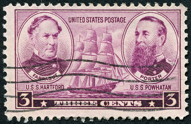 istock Farragut And Porter Stamp 171308853