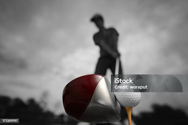 Силуэт Размах Гольфа — стоковые фотографии и другие картинки Игрок в гольф - Игрок в гольф, Гольф, Тёмный