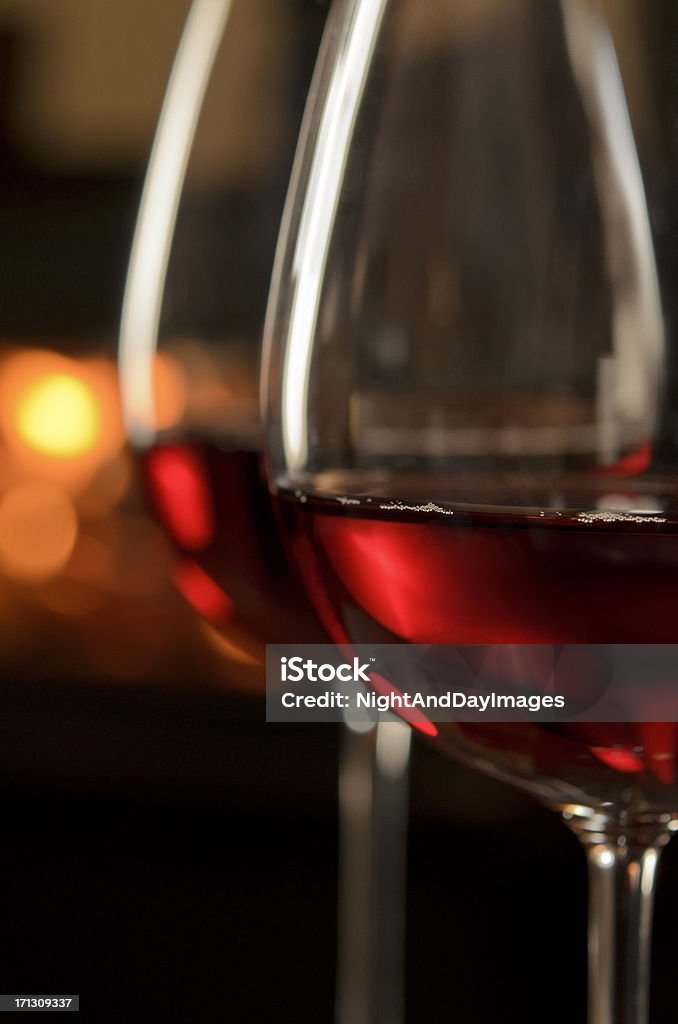 Vino rosso fuoco - Foto stock royalty-free di Vino rosso