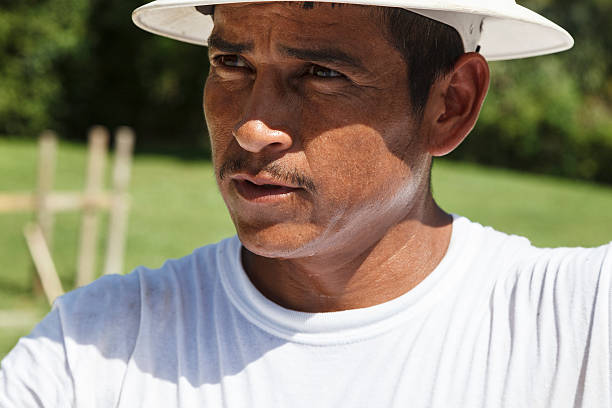 istock Portrait Hispanic Construction Worker on Job Site 171309611