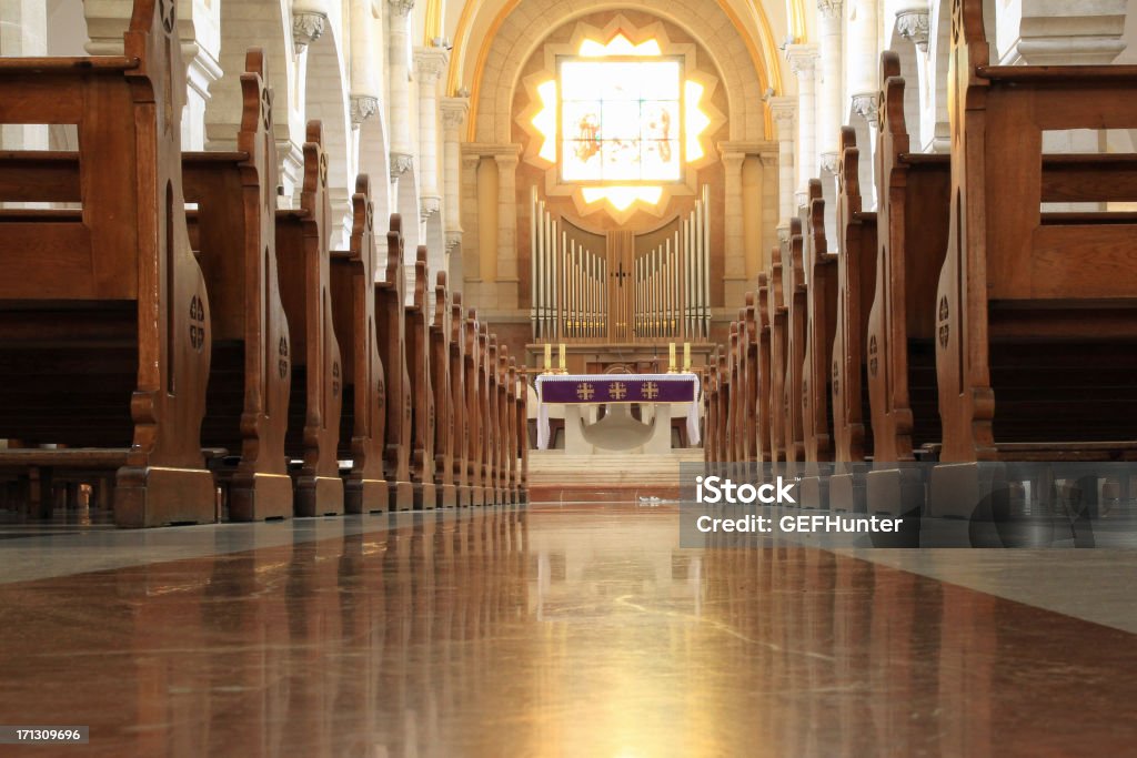 Церковь Nativity -interior - Стоковые фото Базилика Рождества Христова роялти-фри