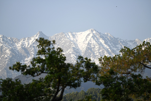 Snow-clad mountains at Himachal Pradesh