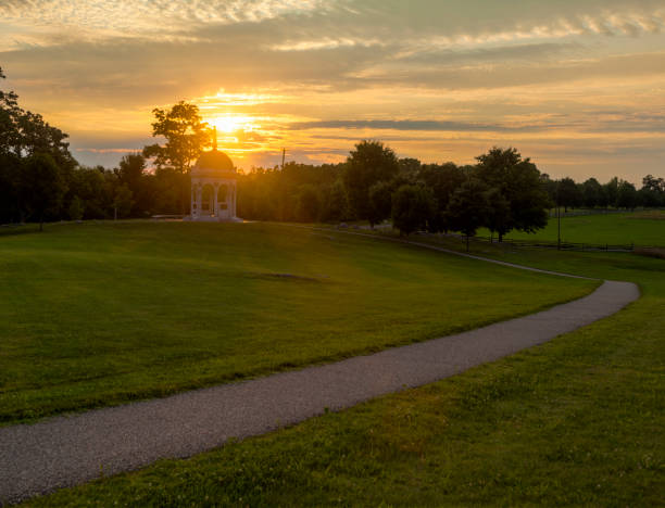 Sunset at Antietam National Battlefield