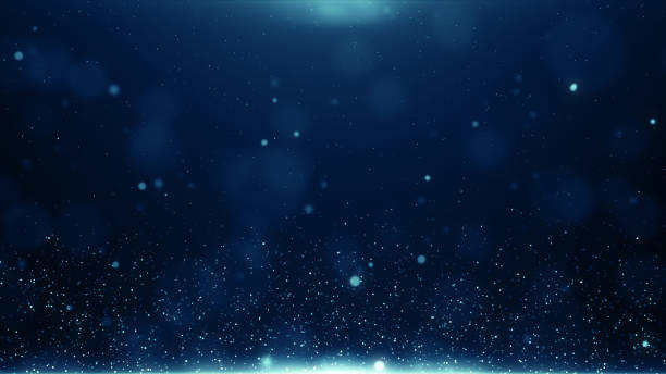 istock Particles Blue dust abstract light bokeh motion titles cinematic background 1713126039