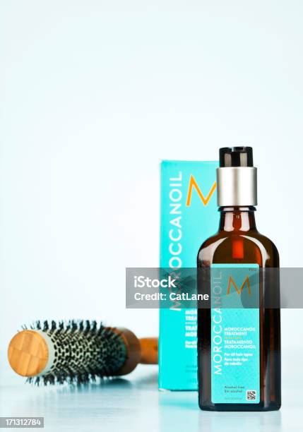 Moroccanoil Tratamiento Del Cabello Foto de stock y más banco de imágenes de Moroccanoil - Moroccanoil, Aceite de argán, Aceite para el cabello