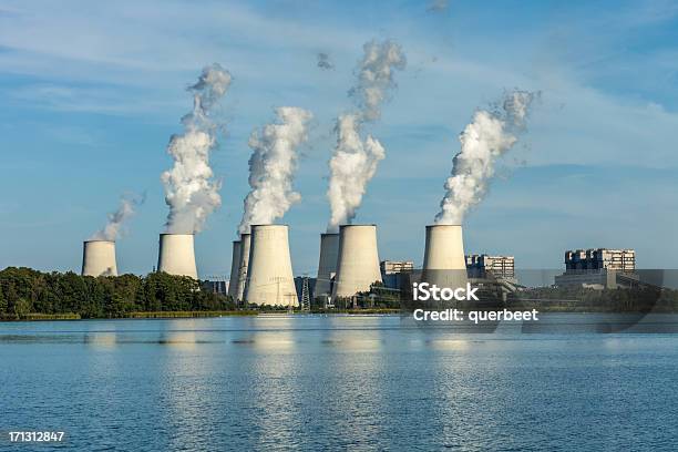 Großen Kraftwerk Stockfoto und mehr Bilder von Kohle - Kohle, Fabrik, Kraftwerk