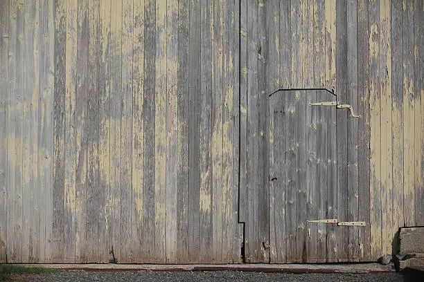 Photo of Door in a barn wall