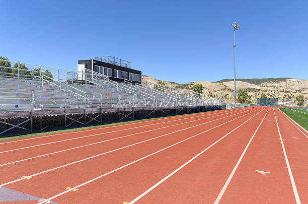 istock Track and Field at School Athletic Area 171314237