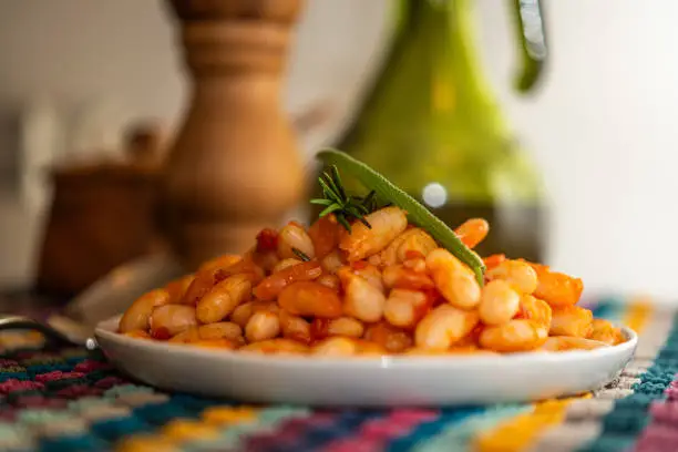 Photo of Preparing Tuscan Beans With Tomatoes