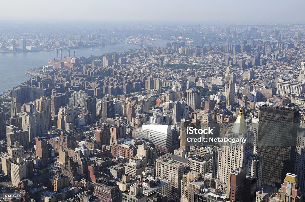 Skyline di Manhattan, New York - Foto stock royalty-free di Affari