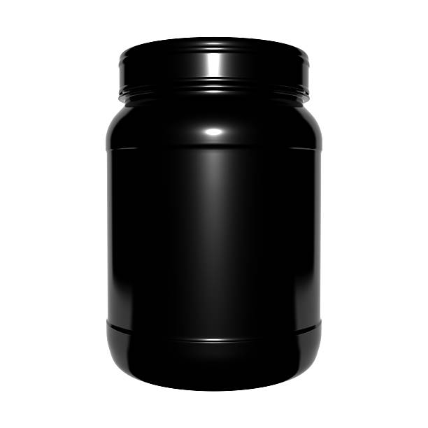 10+ Black Plastic Container With Protein Powder Stock Photos, Pictures &  Royalty-Free Images - iStock