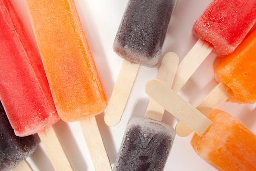 Popsicle background.