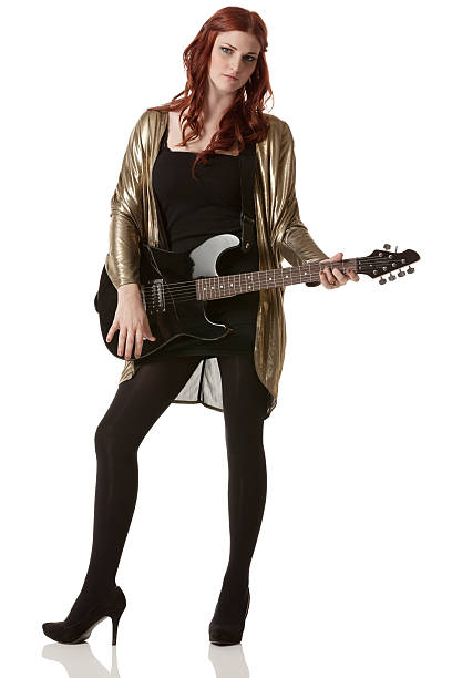 istock Attractive young woman with a guitar 171316267