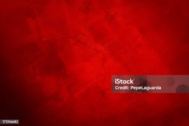 Fondo Grunge Rojo Foto de stock y más banco de imágenes de Rojo - Rojo, Con textura, Efecto texturado